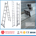 escada de extensão, escada de extensão de alumínio, escadas de extensão